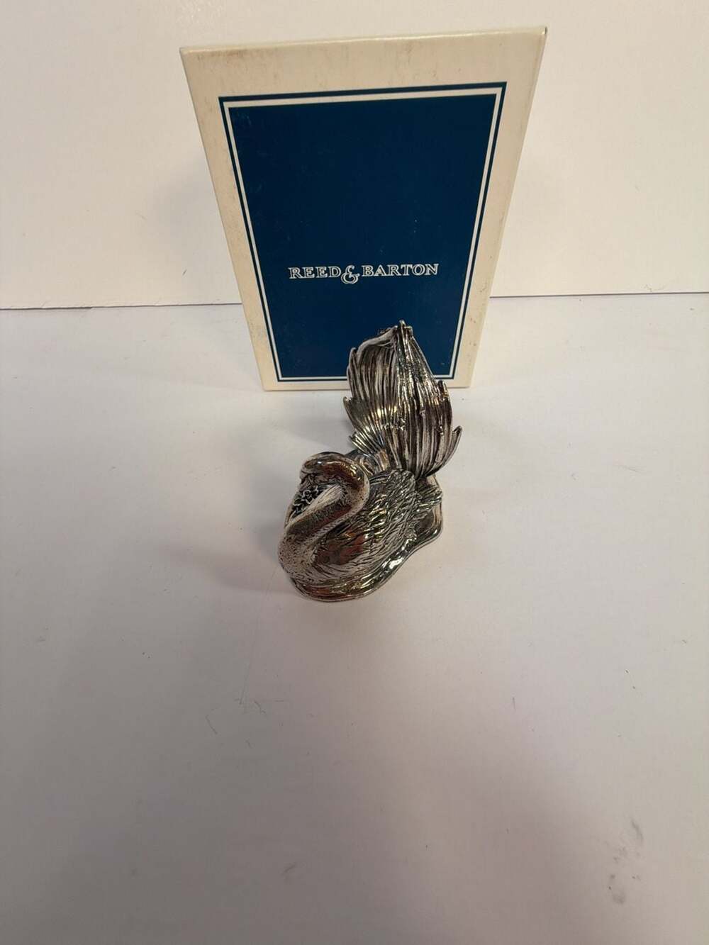 Reed & Barton 1824 Collection Swan Silverplate Napkin Ring